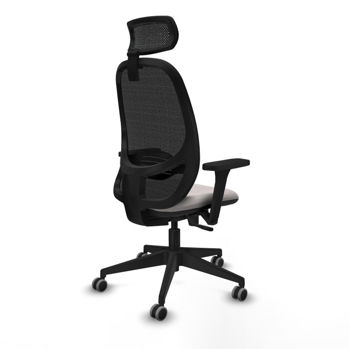 PIQUERAS Y CRESPO Silla de oficina Cilanco con mecanismo Sincro, Blanco y Negro PIQUERAS Y CRESPO Silla de oficina Cilanco con mecanismo Sincro, Blanco y Negro