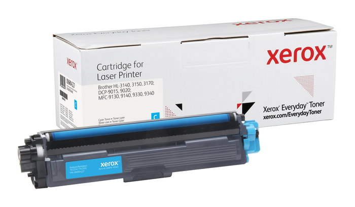 Xerox Everyday Tóner Cian Alto Rendimiento compatible con Brother TN225C/TN245C Xerox Everyday Tóner Cian Alto Rendimiento compatible con Brother TN225C/TN245C