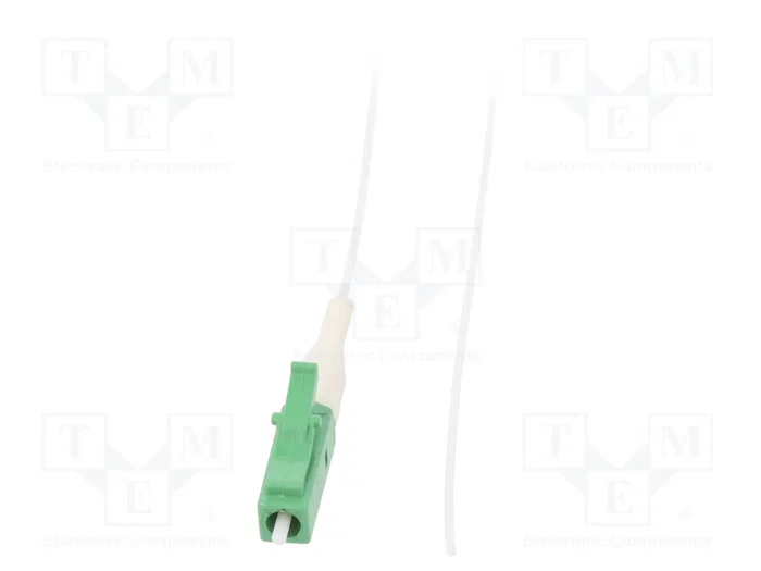 QOLTEC Latiguillo de fibra óptica LC/APC a LC/APC, 3m, 9/125µm, SMF G652D