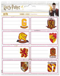 Etiqueta Escolar Erik 15,8X20 Harry Potter Gryffindor