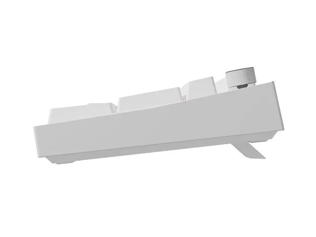 Genesis Thor 404 Teclado Mecánico RGB Blanco Layout Polaco Outemu Peach Silent Hot-Swap