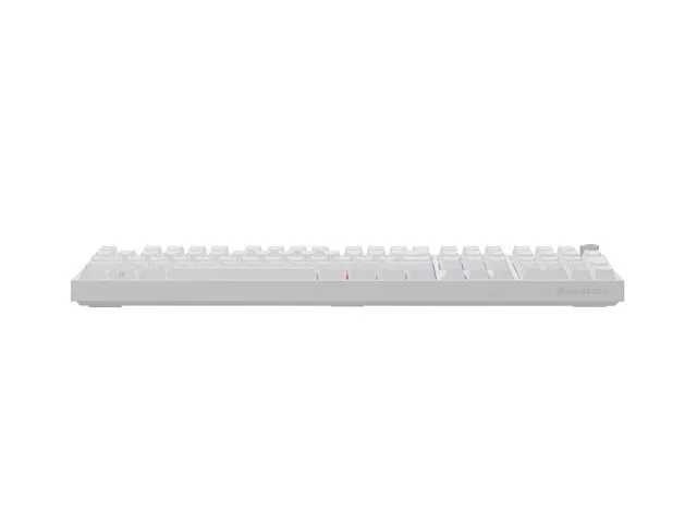 Genesis Thor 404 Teclado Mecánico RGB Blanco Layout Polaco Outemu Peach Silent Hot-Swap