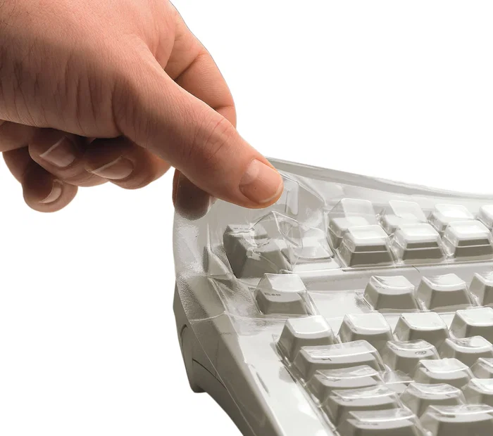 Cherry WetEx Cubierta de teclado transparente de 0.25 mm para JK-0800, JD-0700, JK-1700, JD-0800