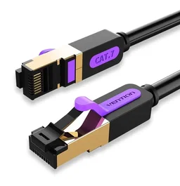 Vention Cable de red RJ45 Cat.7 S/FTP 3m Negro