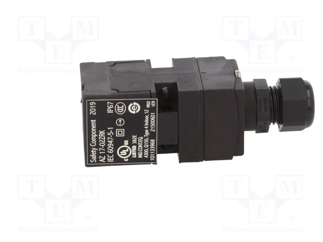 SCHMERSAL AZ 17 Interruptor de seguridad a llave NC x2 IP67