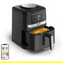 Tefal Easy Fry Silence EY5528E0 - Freidora de Aire 5L XL con Termostato 40-220°C, Pantalla Táctil LCD, 10 Programas, Negro/Acero Inoxidable