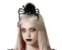 Accesorio Cabeza Araña Negra Voluminosa Halloween Disfraz Fiesta Temática