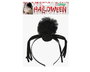 Accesorio Cabeza Araña Negra Voluminosa Halloween Disfraz Fiesta Temática