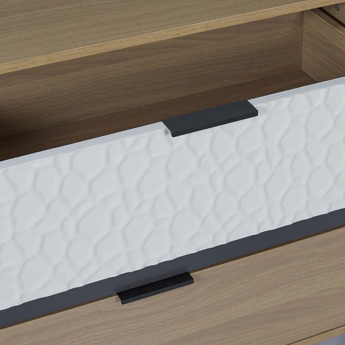 Home Deco Factory Cómoda 3 Cajones Sven 75x39x80 cm