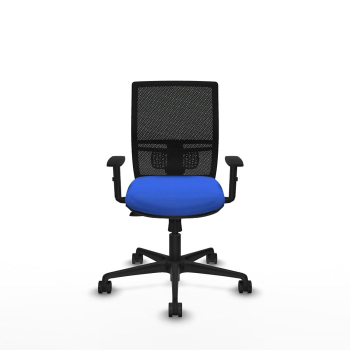 PIQUERAS Y CRESPO Silla de oficina Yunquera Azul y Negro