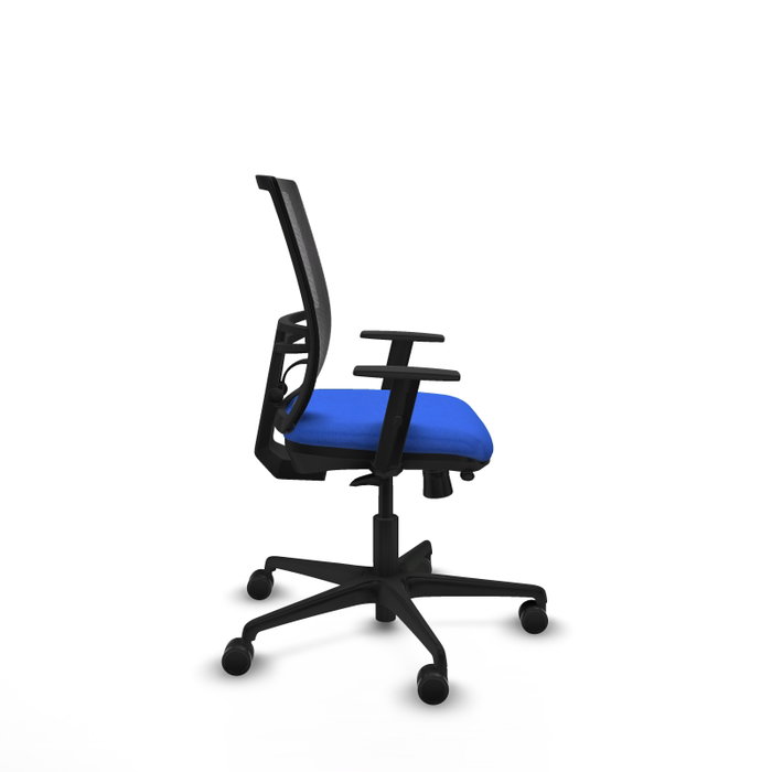 PIQUERAS Y CRESPO Silla de oficina Yunquera Azul y Negro