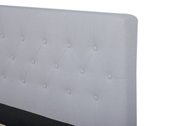 DKD Home Decor Cama Urban Gris Claro 219 x 104 x 170 cm Colección Bed in a Box