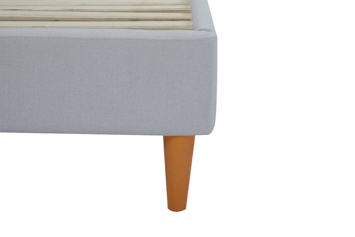 DKD Home Decor Cama Urban Gris Claro 219 x 104 x 170 cm Colección Bed in a Box