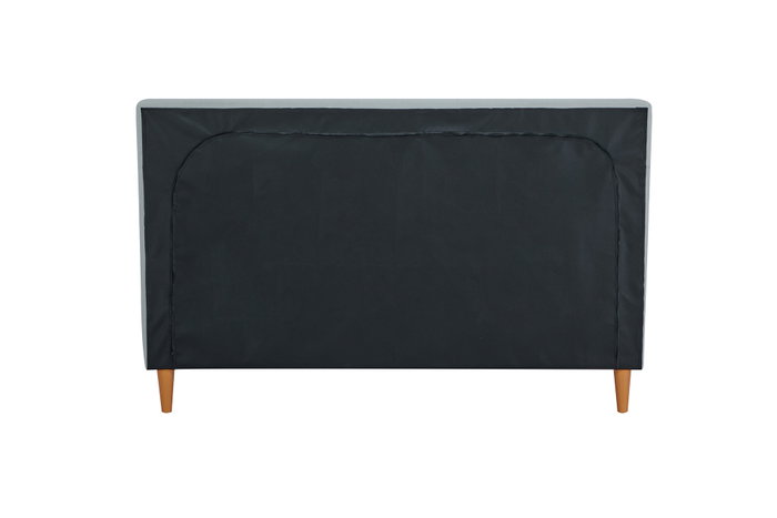 DKD Home Decor Cama Urban Gris Claro 219 x 104 x 170 cm Colección Bed in a Box
