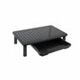 Tooq Soporte Elevador TQMR087 con Cajón, Negro