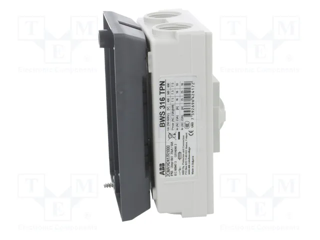 ABB Interruptor de seguridad BWS 3 polos 16A ABB Interruptor de seguridad BWS 3 polos 16A