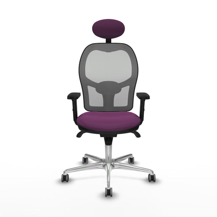 PIQUERAS Y CRESPO Silla de oficina Jorquera Morado y Gris PIQUERAS Y CRESPO Silla de oficina Jorquera Morado y Gris
