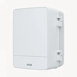Axis TQ1808-VE Armario de vigilancia para cámaras de seguridad, resistente y versátil, para vivienda, color blanco