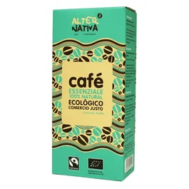 Alternativa 3 Cafe Essenziale Molido 250Gr Eco Bio Comercio Justo Tueste Natural