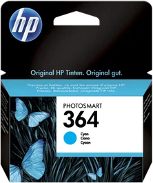 HP 364 Cartucho de tinta cian original CB318EE para impresoras HP