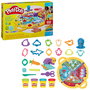 Play-Doh Set De Juego Portátil F9143 Hasbro con 19 Accesorios y Alfombra de Juego
