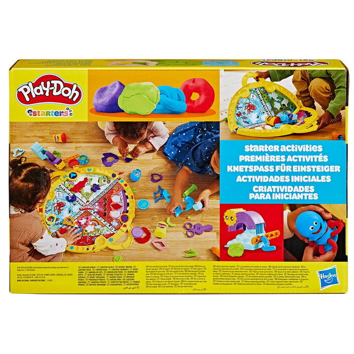 Play-Doh Set De Juego Portátil F9143 Hasbro con 19 Accesorios y Alfombra de Juego Play-Doh Set De Juego Portátil F9143 Hasbro con 19 Accesorios y Alfombra de Juego