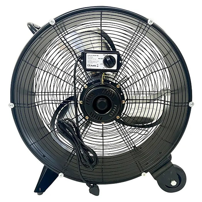 Fulmo Bora Ventilador industrial de suelo 120 W Ø55 cm Negro Fulmo Bora Ventilador industrial de suelo 120 W Ø55 cm Negro