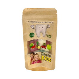 ABEDULCE Caramelos Kids 50Gr Sandía Piña Cereza Manzana Verde Anticarie Xilitol Veganos