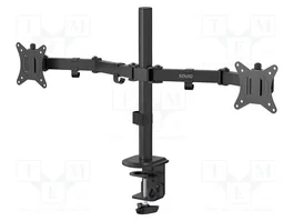 SAVIO Soporte de agarre para monitores 17-32 pulgadas, 9kg, negro