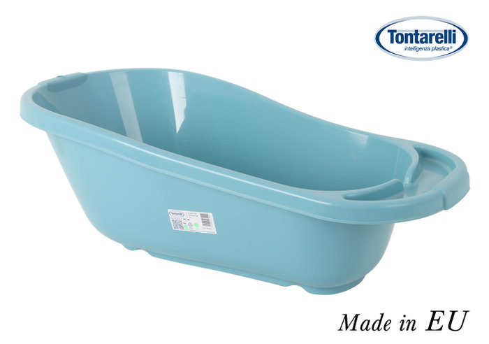 Inde Bañera Niños Baby con diseño de delfín azul, 80 x 41 x 27 cm (6 Unidades) Inde Bañera Niños Baby con diseño de delfín azul, 80 x 41 x 27 cm (6 Unidades)