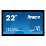 Iiyama ProLite TF2215MC-B2 54.6 cm (21.5") Monitor Táctil Full HD 1920x1080 IPS 16:9, Negro - 10 Puntos Táctiles, HDMI, DisplayPort, USB, Montaje VESA