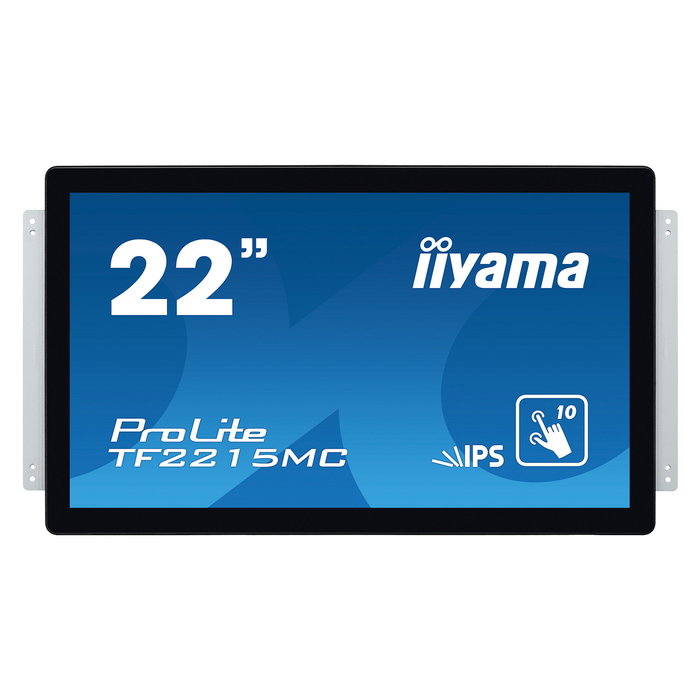 Iiyama ProLite TF2215MC-B2 54.6 cm (21.5") Monitor Táctil Full HD 1920x1080 IPS 16:9, Negro - 10 Puntos Táctiles, HDMI, DisplayPort, USB, Montaje VESA