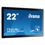 Iiyama ProLite TF2215MC-B2 54.6 cm (21.5") Monitor Táctil Full HD 1920x1080 IPS 16:9, Negro - 10 Puntos Táctiles, HDMI, DisplayPort, USB, Montaje VESA