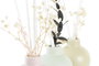 DKD Home Decor Ambientador Mikado Cerámica Flor con Varillas 100 ml