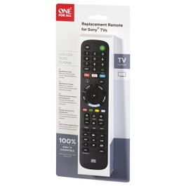 One For All URC4912 Mando a distancia de repuesto para Sony TV