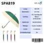 SPLASH BY AVANT Paraguas Splash SRA largo antiviento beige