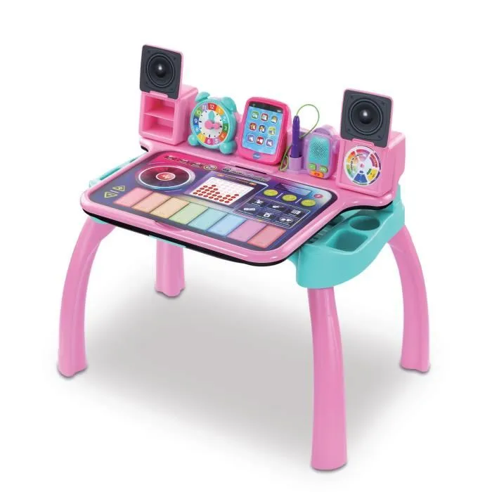 Vtech 3417765849558 Escritorio Mágico Interactivo y Musical 6 en 1 Rosa Idioma Francés Vtech 3417765849558 Escritorio Mágico Interactivo y Musical 6 en 1 Rosa Idioma Francés
