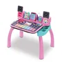 Vtech 3417765849558 Escritorio Mágico Interactivo y Musical 6 en 1 Rosa Idioma Francés