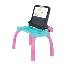 Vtech 3417765849558 Escritorio Mágico Interactivo y Musical 6 en 1 Rosa Idioma Francés