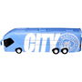 BANBO TOYS Autobus Manchester City 1:50 Retro-fricción Apertura de puertas laterales +3 años