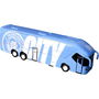 BANBO TOYS Autobus Manchester City 1:50 Retro-fricción Apertura de puertas laterales +3 años