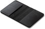 Satechi Billetera para pasaporte de cuero vegano con Find My, Negro