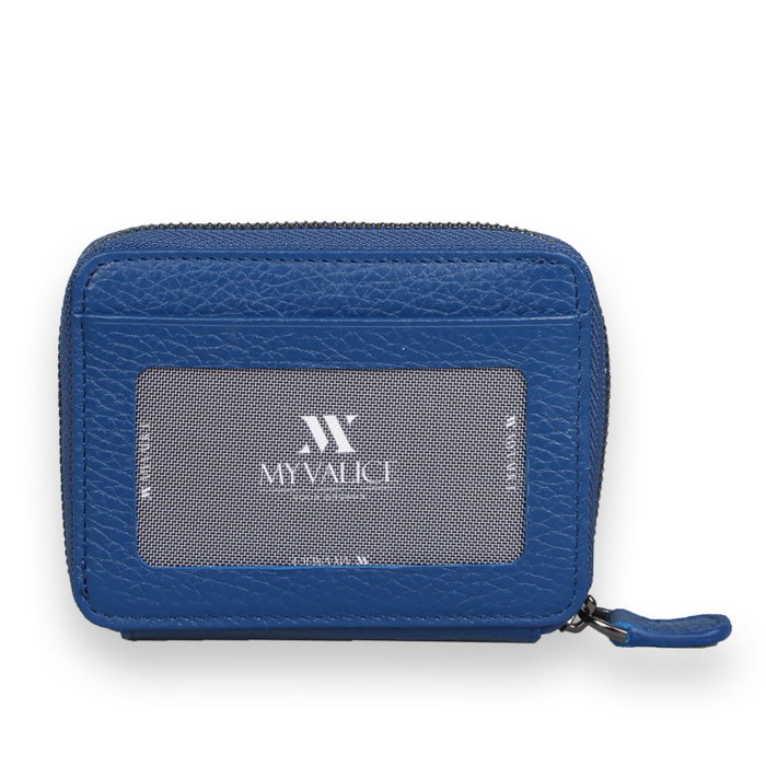 Zoozie Bags Cartera 4267 Piel Azul Sax con 9 Tarjetas, Billetes y Compartimentos Secretos, Elegante y Duradera, 9x11x2.5cm Zoozie Bags Cartera 4267 Piel Azul Sax con 9 Tarjetas, Billetes y Compartimentos Secretos, Elegante y Duradera, 9x11x2.5cm