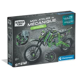 Clementoni Motocross Xtrem, juguete de motocross de juguete para niños, juego de acción