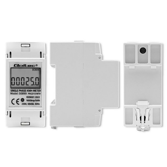 Contador de Consumo de Energía Qoltec 50899