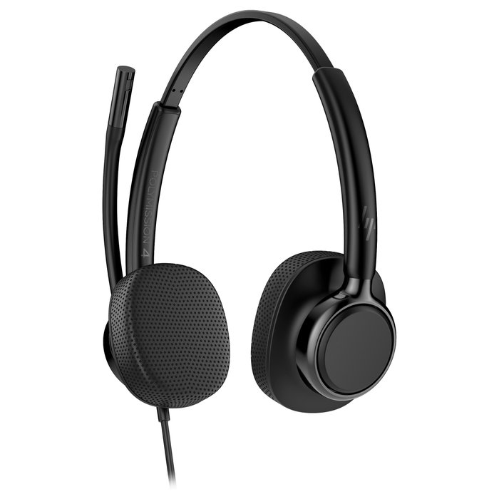 HP Poly Mission 425 Stereo USB Wired Headset Negro HP Poly Mission 425 Stereo USB Wired Headset Negro