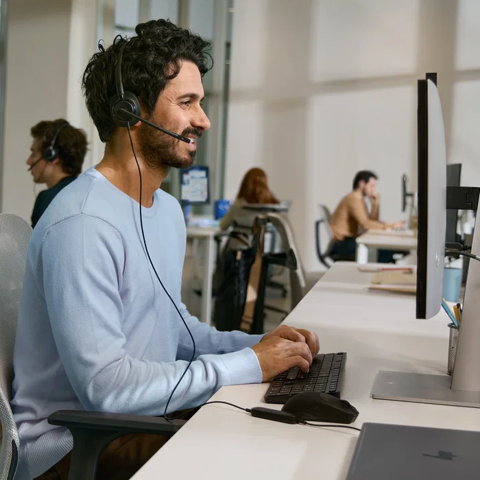 HP Poly Mission 425 Stereo USB Wired Headset Negro HP Poly Mission 425 Stereo USB Wired Headset Negro