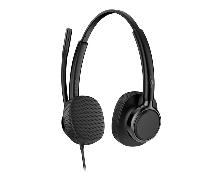 HP Poly Mission 425 Stereo USB Wired Headset Negro HP Poly Mission 425 Stereo USB Wired Headset Negro