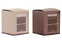 DKD Home Decor Vela Urban 7 x 8 x 7 cm (4 Unidades) Cera Parafina Cristal 30h