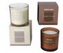 DKD Home Decor Set de Velas de Cera de Parafina en Cristal 150 g